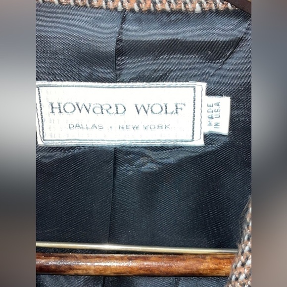 VINTAGE Howard Wolf Suit Jacket and Skirt Set Size 8 - Picture 5 of 13